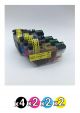 Compatible Brother 3319XL Value Pack  (4 Black + 2 Cyan + 2 Magenta + 2 Yellow)