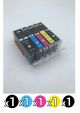 Compatible Canon 680 / 681 XXL Value Pack 5 Cartridges