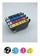 Compatible Epson 212 XL Value Pack (2 Black + 1 Cyan + 1 Magenta + 1 Yellow)