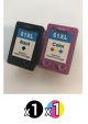 Compatible HP 61XL Value Pack (1 Black + 1 Colour)