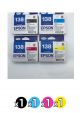 Genuine Epson 138 Value Pack (1 Black + 1 Cyan + 1 Magenta + 1 Yellow)