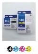 Genuine Epson 140 Value Pack (2 E140VP + 2 E140B)